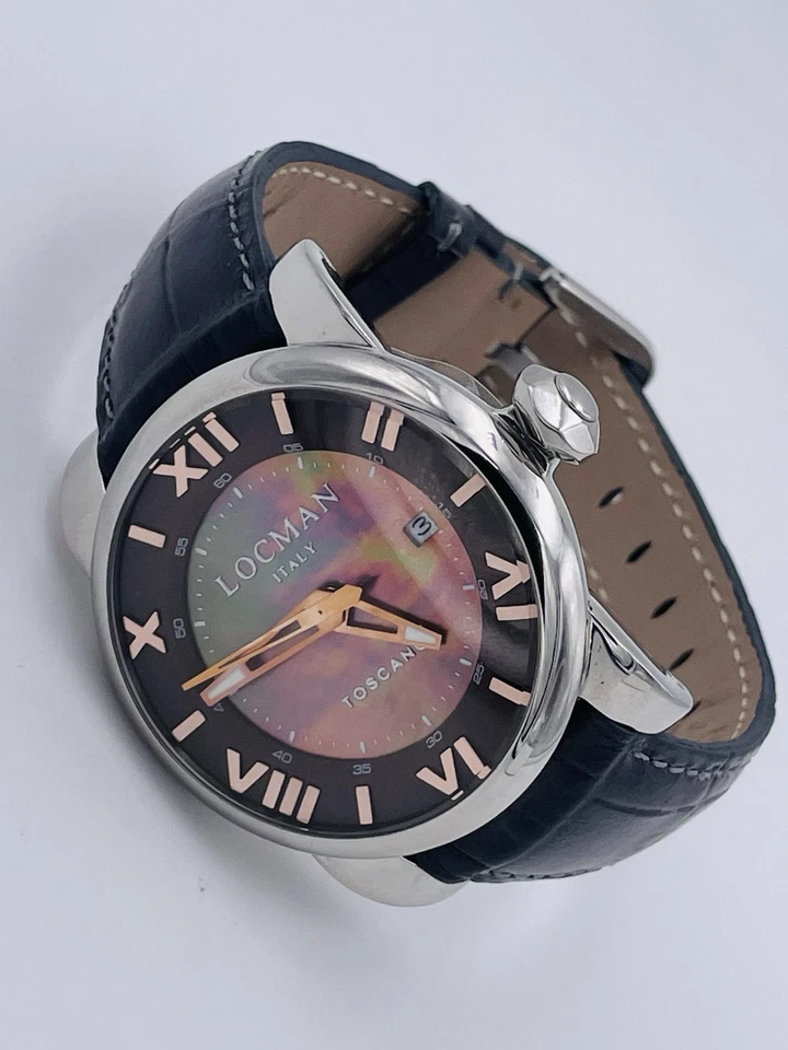 Reloj Locman Toscano Automático Ref590AMA/900 42mm Marrón Scontadísimo Nuevo - Imagen 4 de 4