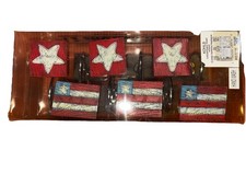 Chesapeake Pointe Betterley/Applejack Shower Hooks NIP 2000 Set Of 12