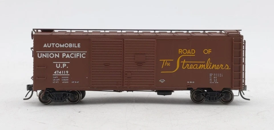 Red Caboose RR-38540-12 HO Union Pacific AAR Double Door Boxcar #474119 LN/Box - Image 3 of 4
