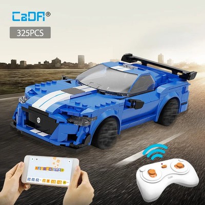 NEW 325PCS FORD GT RC Racing Car Building Blocks APP Control Programmable MOC