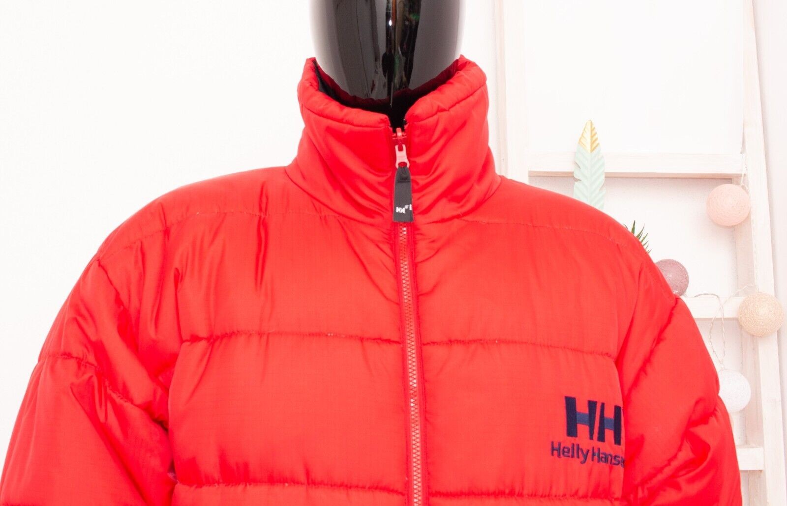 Helly Hansen Reversible Down Red/Black Jacket  Pu… - image 7