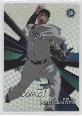 2015 Topps High Tek Dots Pattern 2 Spiral/Dots Felix Hernandez #HT-FH 0a1
