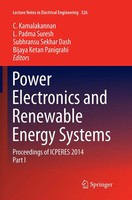 C. Kamalakannan (U. A.) | Power Electronics And Renewable Energy Systems | Buch