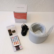 Dynamic LED Smart Colorful Eye Lamp Soft Screen for Car Windows With App Control