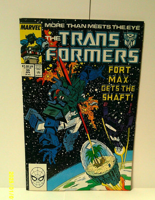 Marvel The Transformers #39 Fort Max 1988