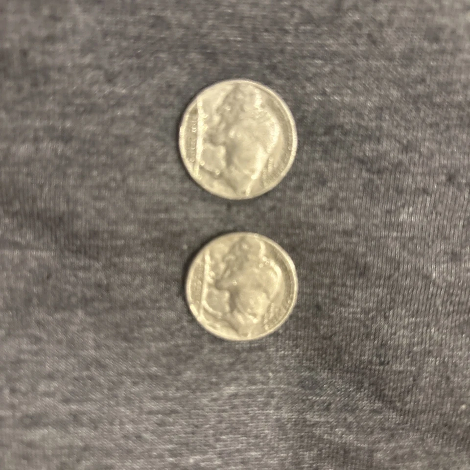 5 cent USA real silver coin from the year 1936-1937 - Image 2 of 2