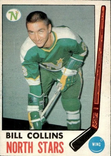 1969-70 O-Pee-Chee SET BREAK #126 Bill Collins RC Rookie EX