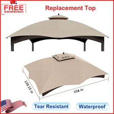 Replacement Top for Lowe's Allen Roth 10X12 Gazebo - Waterproof & UV Protection