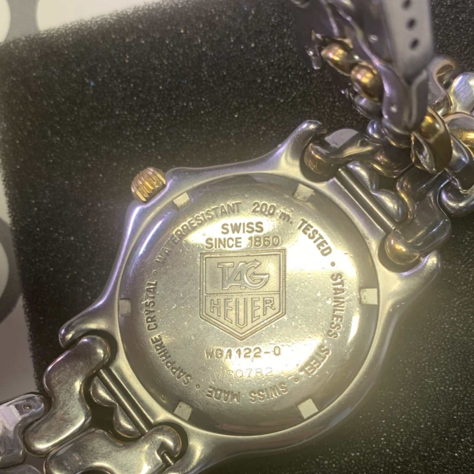 TAG Heuer Professional 200m Mens Wristwatch Two-Tone Quartz Swiss Made image 5