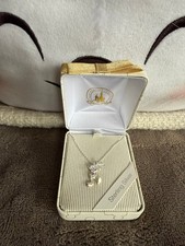 Disney Parks Authentic Original Sterling Silver Mickey Mouse Pendant and Chain