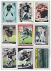 Raiders Football Card Lot - Allen, Crosby, Gannon, Long, Cooper (9 Cards) LR2