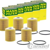 5X Mann-Filter HU 7032 Z ÖLfilter MIT Dichtung Filtereinsatz 5-STÜCK!
