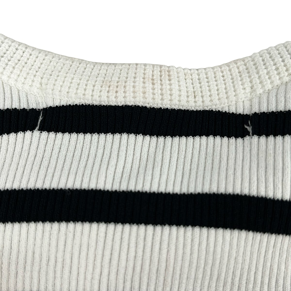 BORDERS at BALCONY Black White Women's Sweater View 5