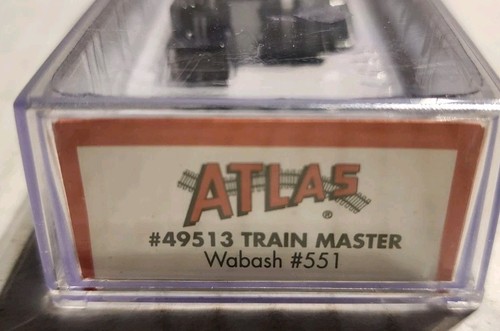 Atlas N Scale Train Master Diesel Wabash #551 DCC Ready - Picture 8 of 8