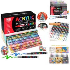 Farben Markierungsstifte Set 168 Farben Kreativ Kunst Malerei