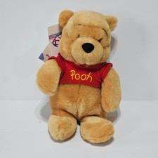 Disney Store 10  JUMPING POOH Plush Bean Bag Wiggle Giggle  talk