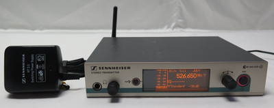 Sennheiser SR 300 IEM G3, A-Band, 516-558 MHz Stereo Transmitter EW 300 SR 300