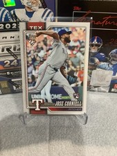2026 Topps Series 2 Baseball Jose Corniell - Texas Rangers RC #665