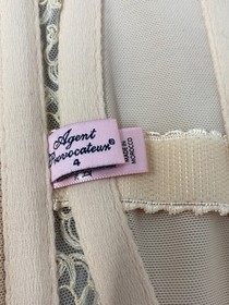 Agent Provocateur Mercy Beige Flesh Corset AP4 Large