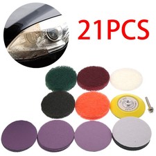 Car Headlight Lens Polishing Cleaner Cleaning Tool Restoration Repair Kit