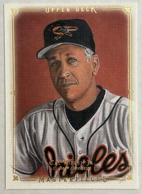 2008 Upper Deck Masterpieces Cal Ripken Jr #101 Baltimore Orioles HOF F5