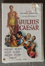 MGM Julius Caesar Movie DVD Tall Case Marlon Brando James Mason John Gielgud