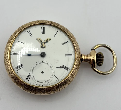Elgin Antique Mechanical Pocket Watch 7J  18s  Gr.178  7194425 NON-WORKING