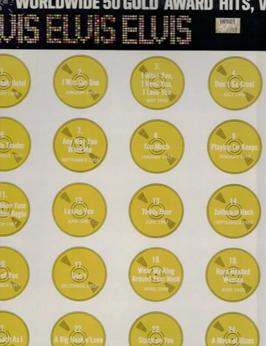 RCA  LP box set Elvis Presley World Wide 50 Gold Hits Vol 1    brand new sealed
