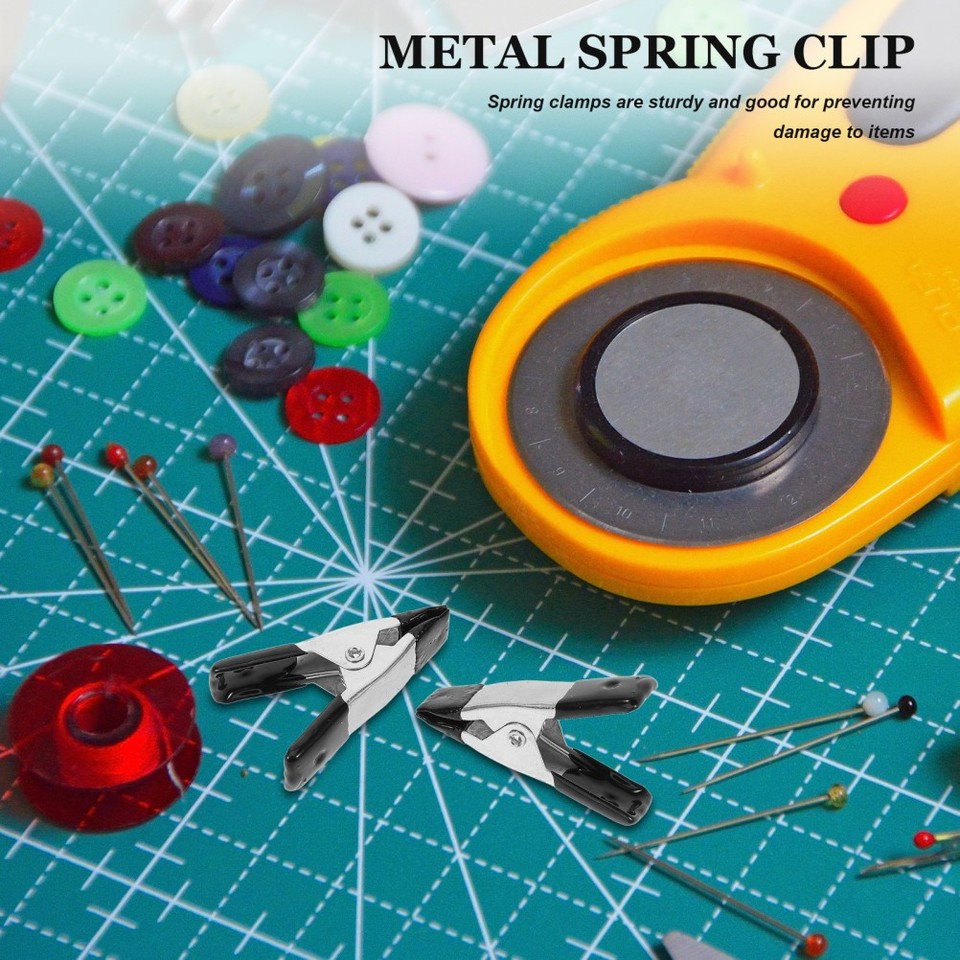 Spring Cips 20 Pcs Spring Clamps Heavy Duty Curtain Clips Backdrop for Photography ...