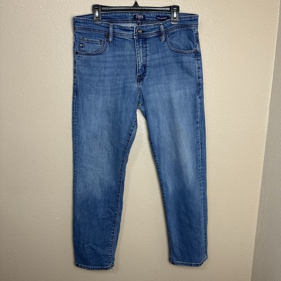 Ralph Lauren Chaps Jeans Men Size 36 x 32 Slim Straight Leg Medium Wash Denim