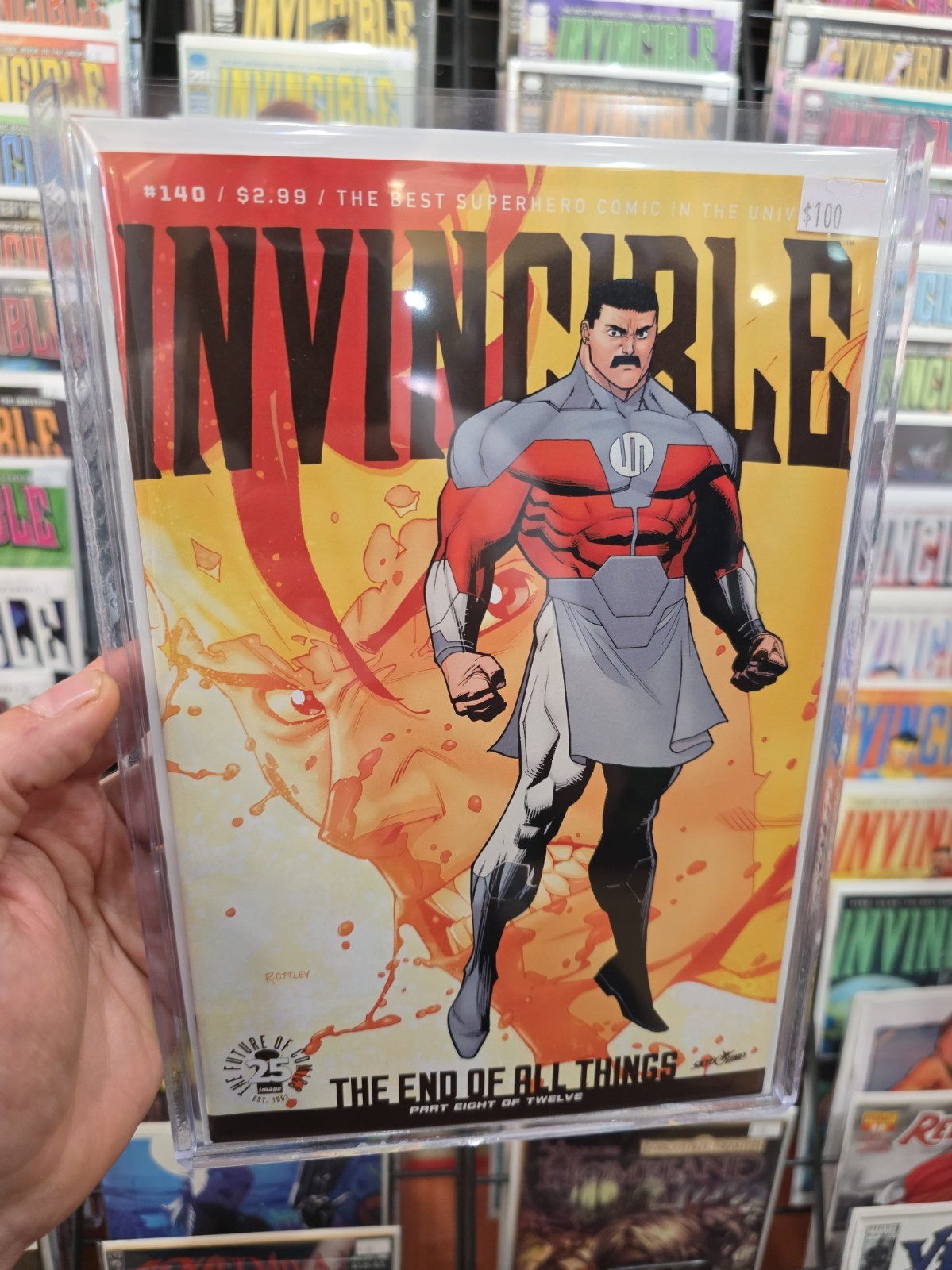 Invincible #140 DEATH of THRAGG Image Kirkman End of all Things 1st Print NM