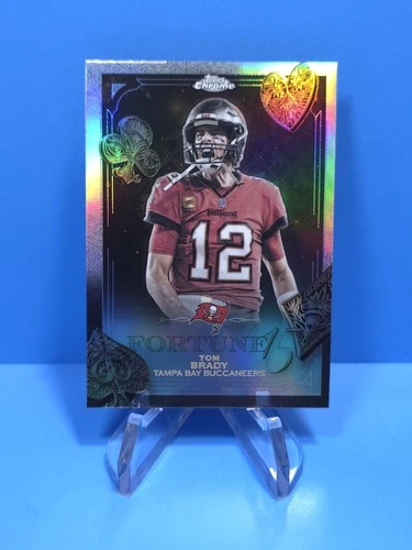 2025 Topps Chrome Tom Brady Refractor (RAW)
