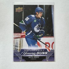 2023-24 Upper Deck Series 1 - Ud Canvas Young Guns Akito Hirose #C119 (RC)