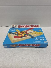 Wood Booby Trap Game COMPLETE Ideal 2013 Classic Spring Action Children's Game