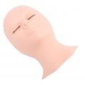 Lash Mannequin Kopf Silikon-Ersatz Eyelid Eyelash Praxis Modell Kopf Single GOD