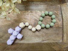 Catholic Children's Decade Rosary, Silicone Rosary, First Rosary, Baptism Gift