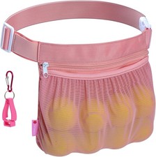 Tennis Ball Holder, Pickleball Ball Waist Bag for Women, Tennis Ball Fanny Pa...