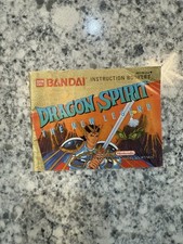 Dragon Spirit The New Legend Original Nintendo NES Manual - Booklet Only