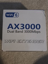 2025 AX3000 WiFi 6 Extender-Dual Band 2.4G/5.8G, WiFi Extender Signal Booster...