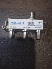 Amphenol Broadband Solutions 3 Way Balance -5.5db Loss Digital Splitter BDS103HB