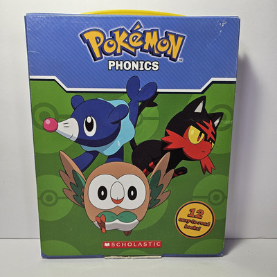 Pokemon Phonics Children Books Learning to Read Early Reader Set Of 12