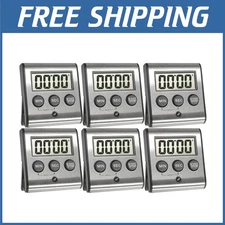 Modern Kitchen Timer - Easy-to-Read Display & Loud Beep