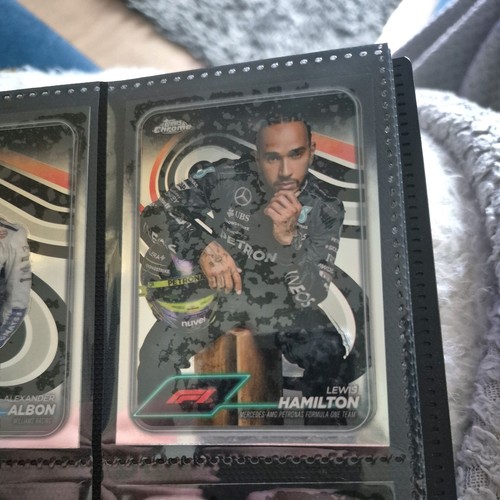 Topps Chrome 2024 F1 Lewis Hamilton Portrait #6 Refractor