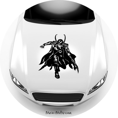 Autoaufkleber Loki  Aufkleber für alle glatten Flächen