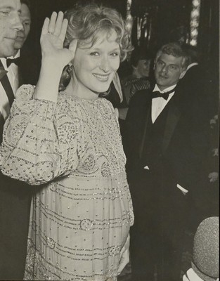 Meryl Streep Oscars Afterparty After Best Actress Win Original Type 1 Photo 1983