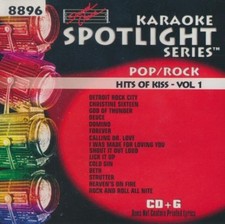 Sound Choice Karaoke Spotlight Series: Hits Of Kiss Vol. 1 MUSIC AUDIO CD rock