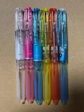 Pilot Hi-Tec C Coleto 6Color Pen Set Retro Discontinued New 22c