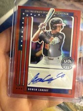 2026 Stars & Stripes BOWEN LANDRY 13U/14U National Team Red Auto /99 #NTSBL