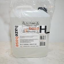 NEW 5-LITER BOTTLE HAZEBASE H BASE HAZER FLUID FOR PRO 1500 WATT HAZE MACHINE