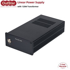 Linear Power Supply 110V Regulated Power w/120W Transformer f/ 12V Hard Disk sz